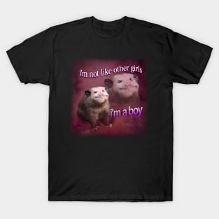 Boy Possum Meme T-Shirt